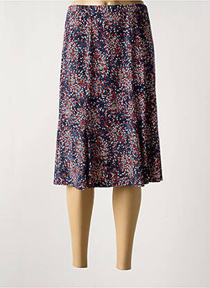 Fustă midi albastru GEVANA femeie