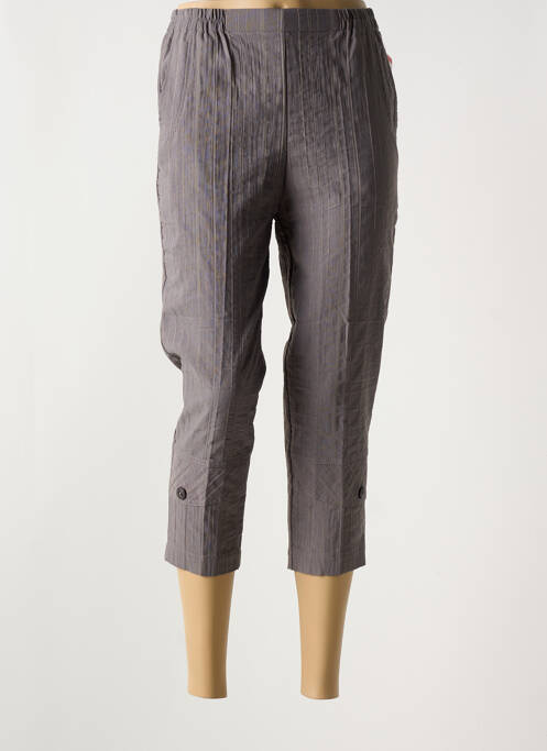 Pantalon trei sferturi gri GEVANA femeie