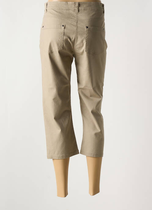 Pantalon trei sferturi gri CLAUDE DE SAIVRE femeie