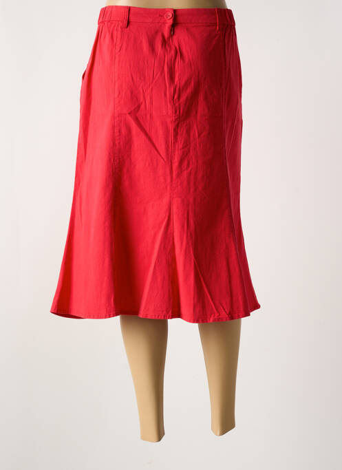 Fustă midi roșu S.QUISE femeie