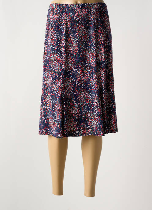 Fustă midi albastru GEVANA femeie