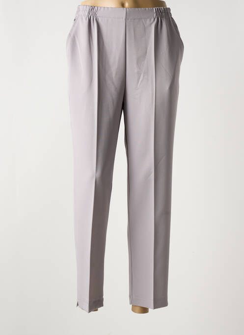 Pantalon 7/8 gri PLURIELLES femeie