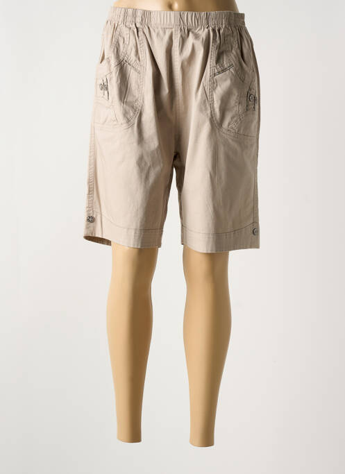 Bermudă bej PHILIPPE CÉCILE femeie