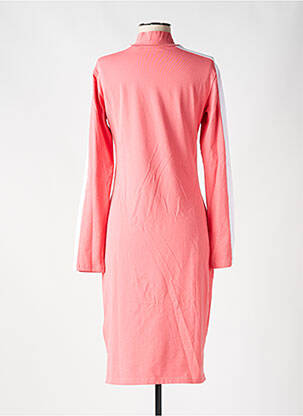 Rochie midi mâneci lungi mâneci lungi roz FILA femeie
