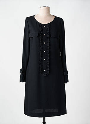 Rochie midi mâneci lungi mâneci lungi negru WEILL femeie