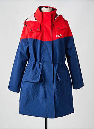 Parka mâneci lungi cu glugă albastru FILA femeie