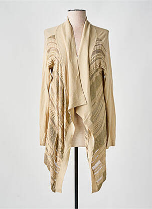 Vestă cu mâneci lungi bej WEILL femeie