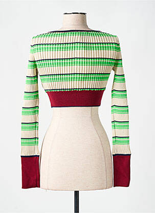 Vestă cu mâneci lungi elasticitate verde TOMMY HILFIGER femeie