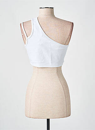 Top elasticitate fără mâneci alb TOMMY HILFIGER femeie