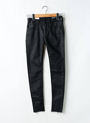 Pantalon 7/8 elasticitate mărime normală negru REIKO femeie