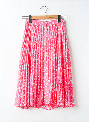 Fustă midi roz TOMMY HILFIGER femeie