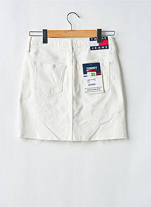 Fustă scurtă buzunare alb TOMMY HILFIGER femeie