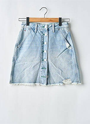 Fustă scurtă buzunare albastru TOMMY HILFIGER femeie