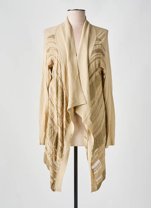 Vestă cu mâneci lungi bej WEILL femeie