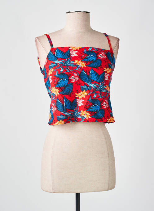 Top roșu TOMMY HILFIGER femeie