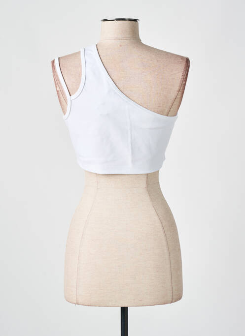 Top alb TOMMY HILFIGER femeie