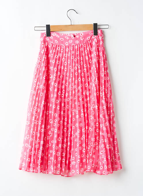 Fustă midi roz TOMMY HILFIGER femeie