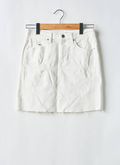 Fustă scurtă alb TOMMY HILFIGER femeie