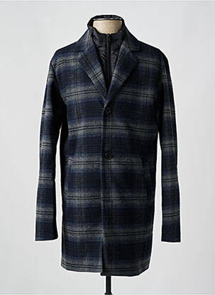 Palton lung gri JACK & JONES bărbat