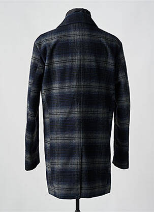 Palton lung mâneci lungi fără glugă gri JACK & JONES bărbat