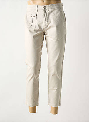 Pantalon chino țesătură poplin mărime normală bej BENDORFF bărbat