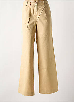 Pantalon evazat mărime normală mărime normală bej TOMMY HILFIGER femeie