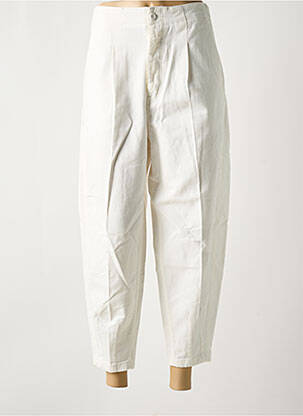 Blugi cu croială largă alb RALPH LAUREN femeie