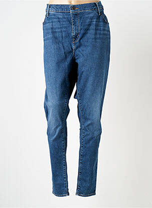 Blugi skinny țesătură brută mărime normală albastru LEVI'S femeie