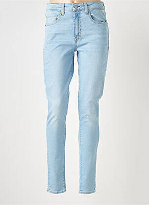 Blugi skinny țesătură brută mărime normală albastru LEVI'S femeie