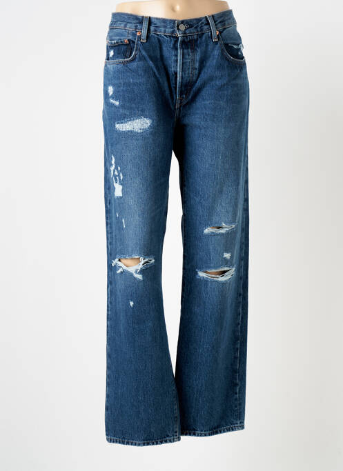 Blugi cu croială largă albastru LEVIS femeie