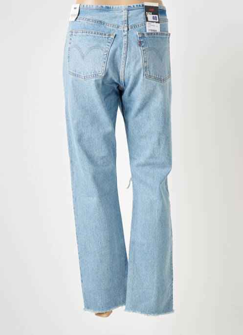 Blugi cu croială dreaptă albastru LEVIS femeie