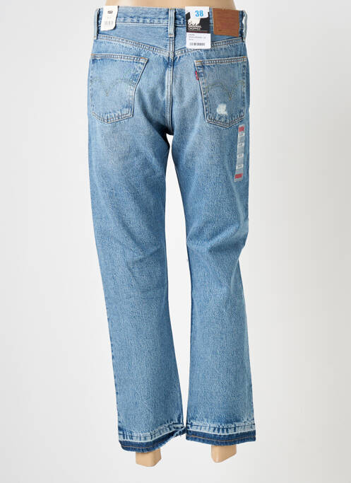 Blugi cu croială dreaptă albastru LEVIS femeie