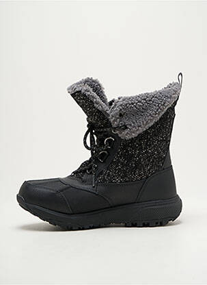 Botine/ghete material neted toc de 4 la 6 cm negru SKECHERS femeie