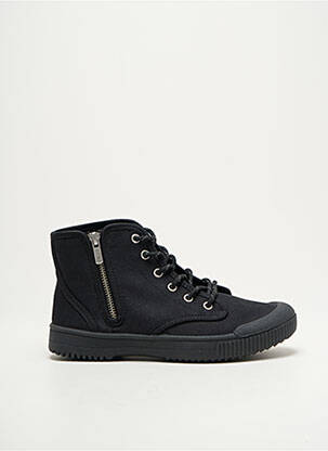 Adidași închidere cu fermoar și șireturi toc plat până la 3 cm negru SKECHERS femeie