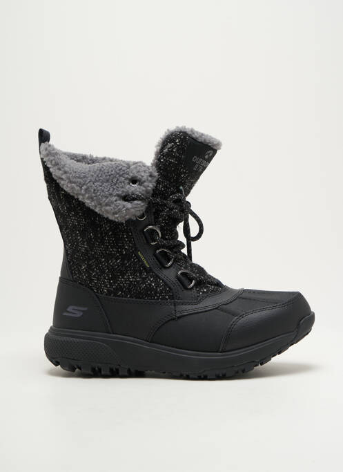 Botine/Ghete negru SKECHERS femeie