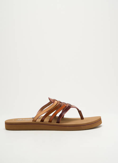 Șlapi maro SKECHERS femeie