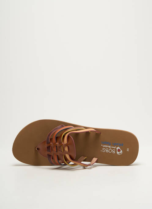 Șlapi maro SKECHERS femeie