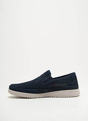 Slip-on-uri vârf rotund vârf rotund albastru MEPHISTO bărbat