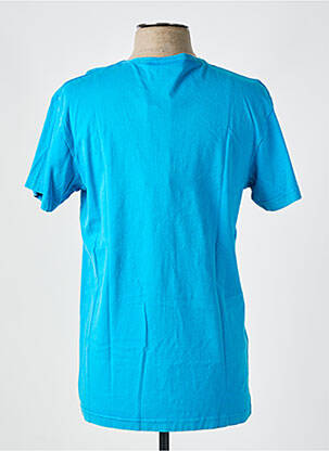 Tricou croială cambrată mâneci scurte albastru CBK bărbat