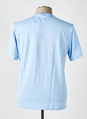 Tricou croială dreaptă mâneci scurte albastru SHUTTON BLUE bărbat