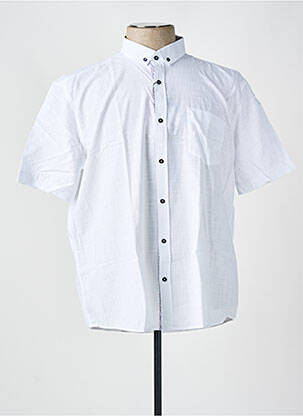 Cămașă cu mâneci scurte alb CAPTEN bărbat