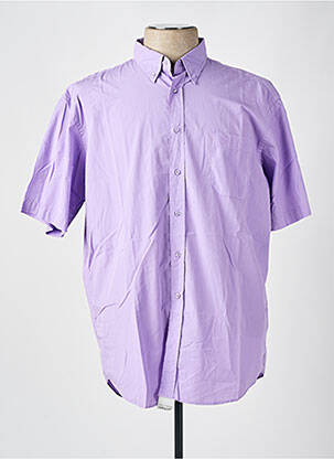 Cămașă cu mâneci scurte violet ARMORIAL bărbat