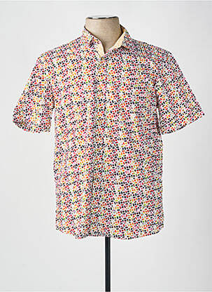 Cămașă cu mâneci scurte galben FOXX bărbat