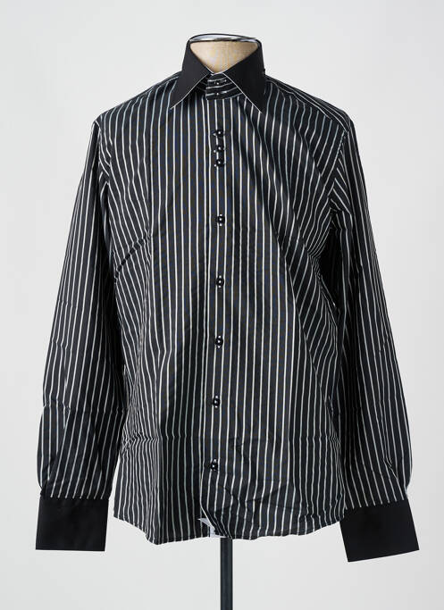 Cămașă cu mâneci lungi negru YVES DORSEY bărbat