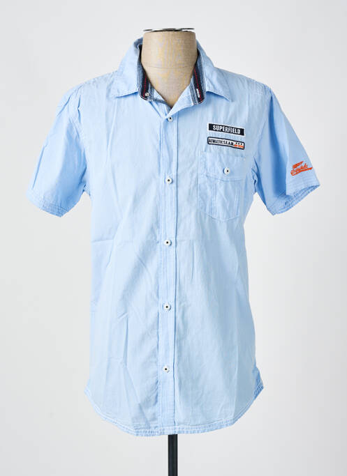 Cămașă cu mâneci scurte albastru SUPERFIELD bărbat