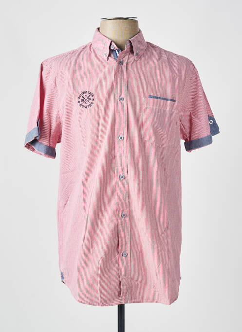 Cămașă cu mâneci scurte roșu PETER COFOX bărbat