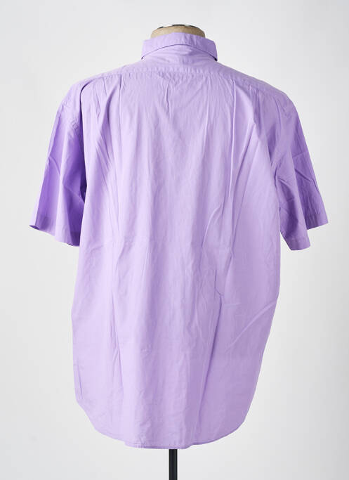 Cămașă cu mâneci scurte violet ARMORIAL bărbat