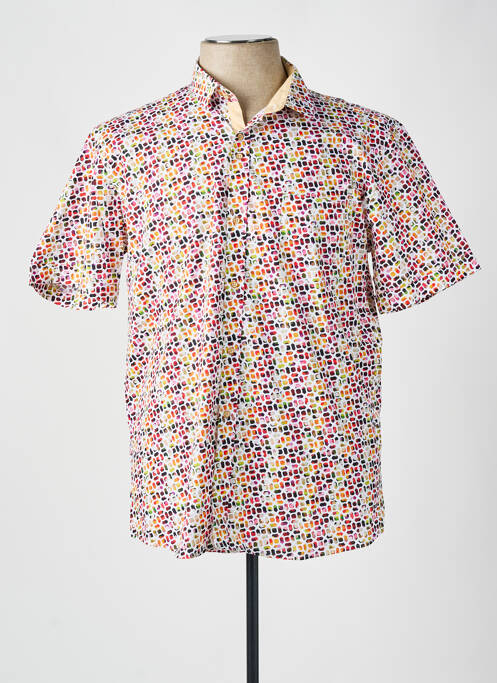 Cămașă cu mâneci scurte galben FOXX bărbat