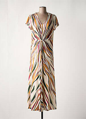 Rochie lungă bej K-DESIGN femeie