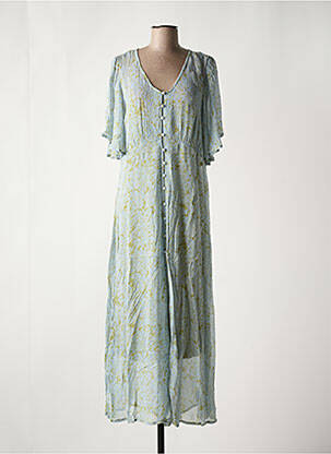 Rochie lungă albastru CREAM femeie